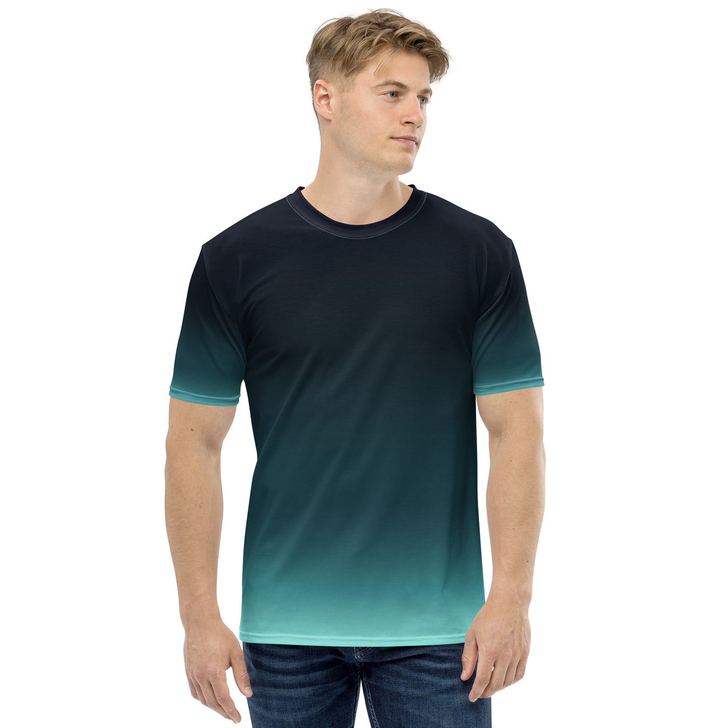dotBlend Men's T-Shirt - Teal Gradient